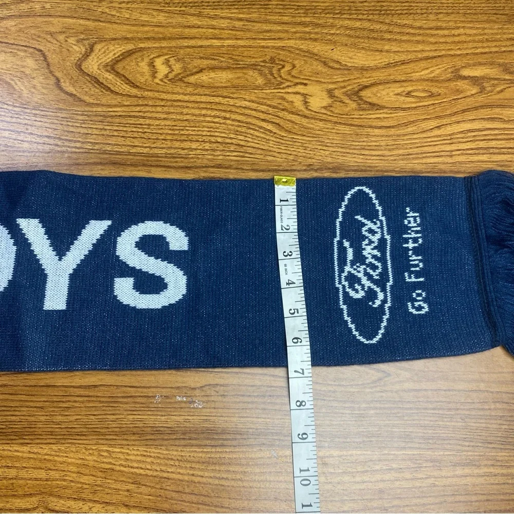 Vintage 90s NFL Dallas Cowboys Ford Navy‎ Scarf